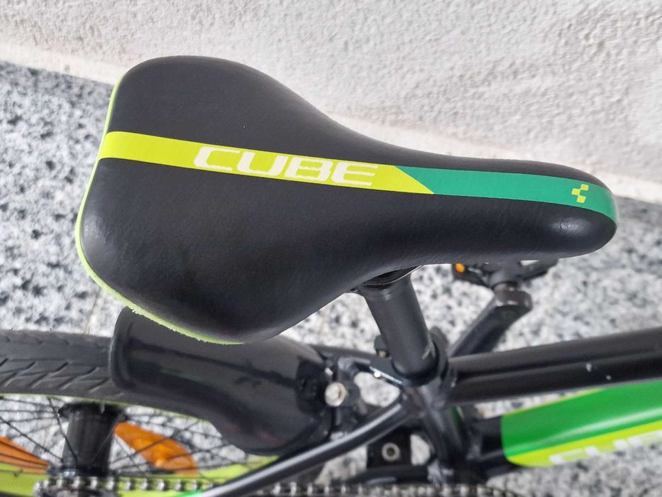BICICLETA Copii CUBE CUBIE 160 Black Green Roti 16"