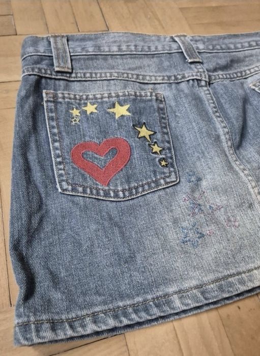 Fustă Blugi Zara Trf, Mărimea EUR 40, Fabricată în Spania