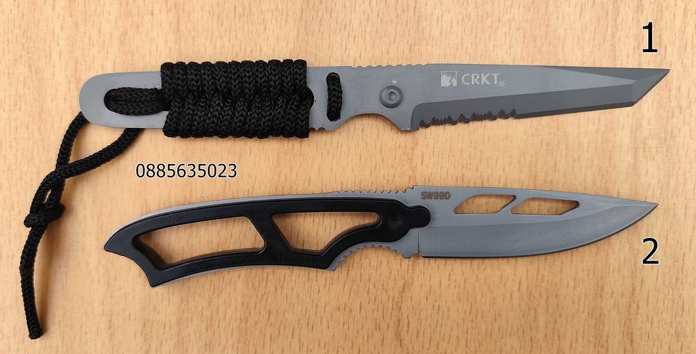 Туристически нож CRKT и Smith & Wesson