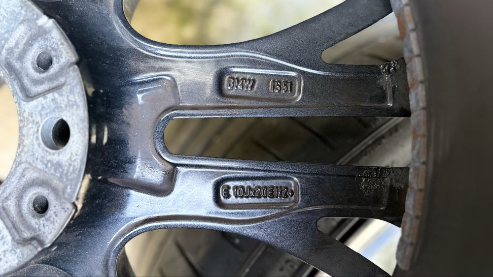 Jante BMW OEM 20” M +senzori x3/x4 doua latimi