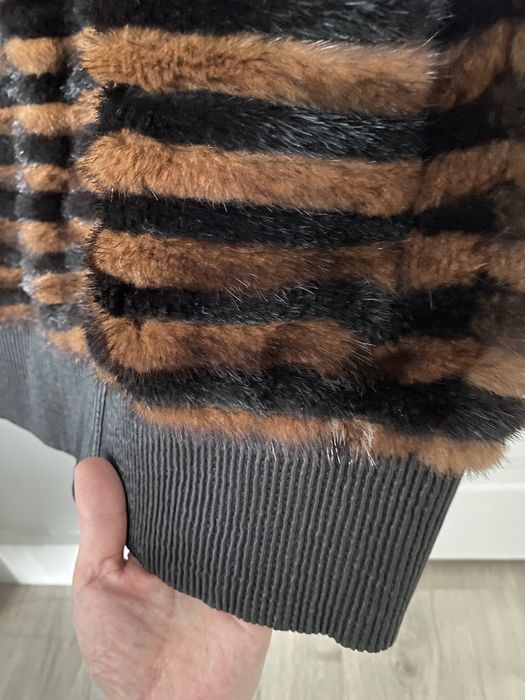 Норковая жилетка