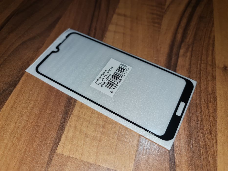 Folie sticla full cover originala Lemontti Huawei Y6 Y6s Y6 Pro 2019