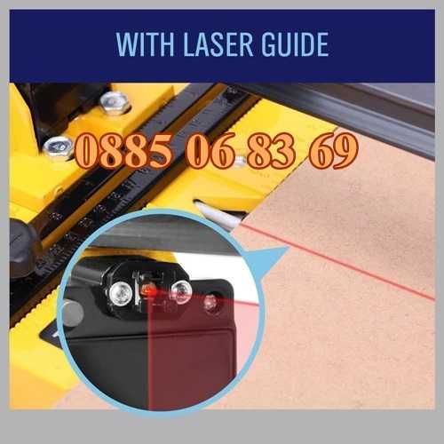 Машина за рязане на плочки с лазер 1200 мм, фаянс и теракот