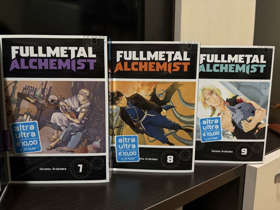 Fullmetal Alchemist 1-27 FULL COLLECTION NA NEMSKI