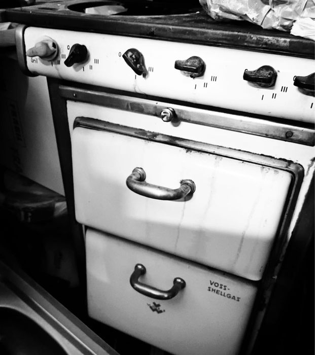 Aragaze vechi de colecție, decor