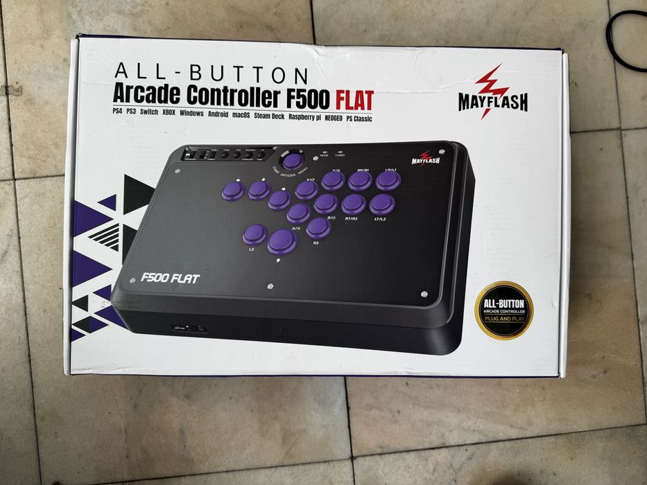 Mayflash, All-Button Arcade Controller F500, Flat, Nou