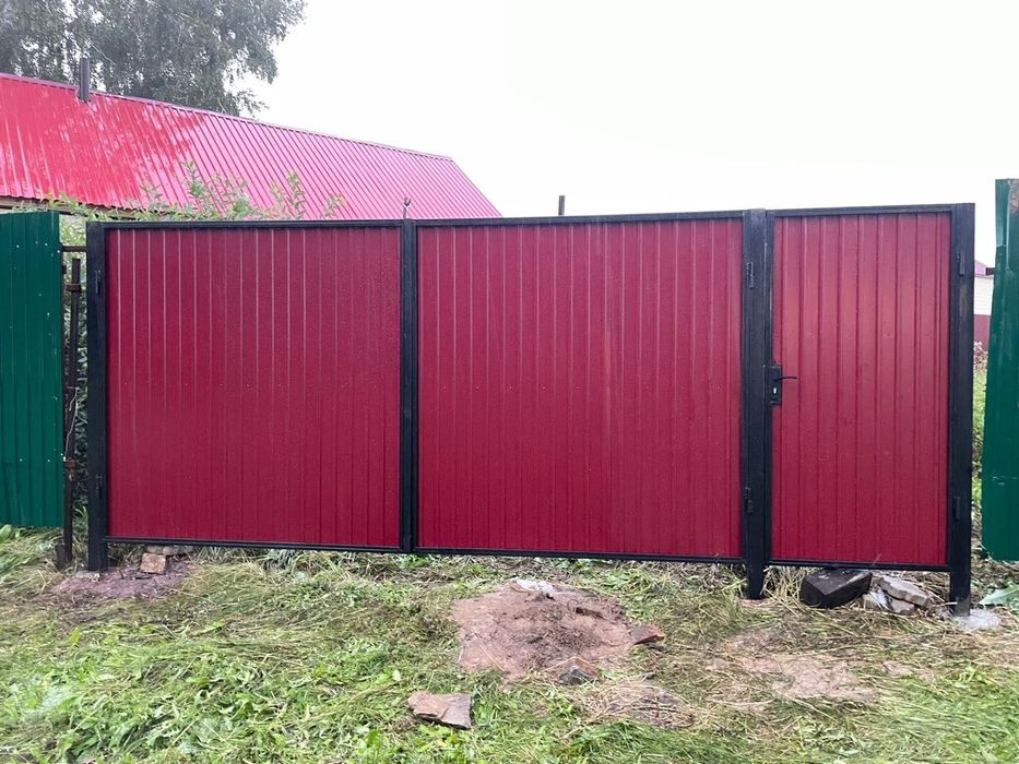 Изготовление ворот, заборов