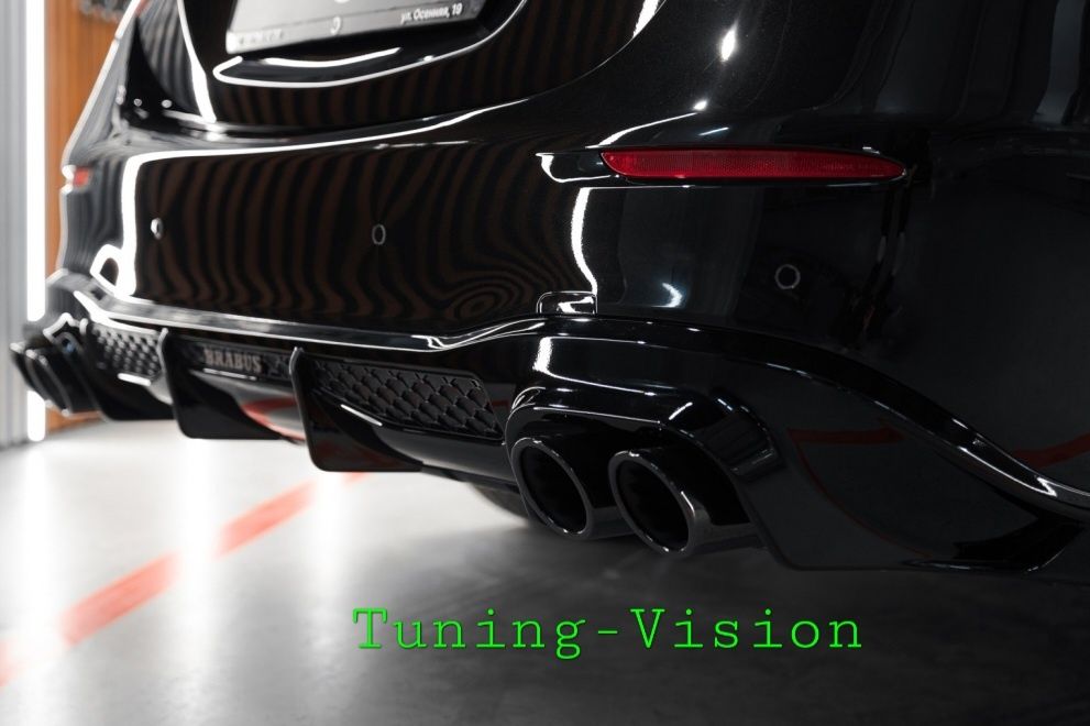 W223 BRABUS пакет LED, лип, спойлер багажник, дифузьор, накрайници