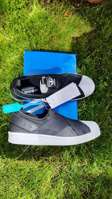 Кросовки Адидас супер стар слип он