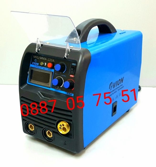 Електрожен и Телоподаващ апарат ВИОН ММА/MIG 220А СО2