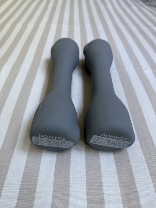 Set gantere 1,2,3 kg