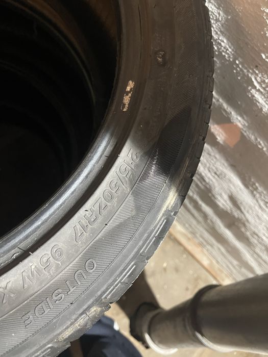 Продам резину 215/50/17