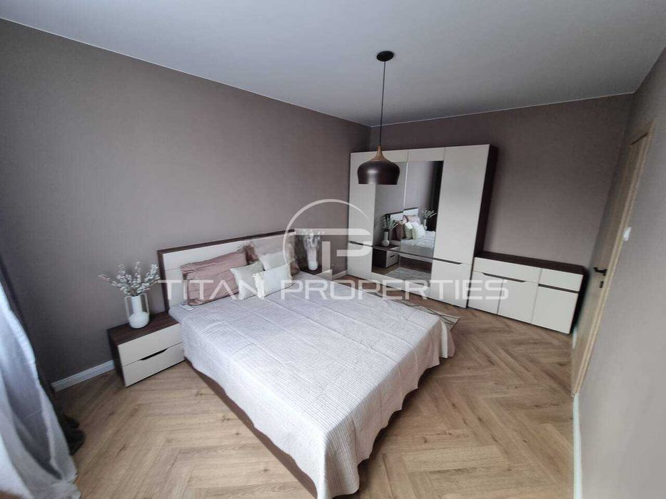 Двустаен обзаведен апартамент Коматево