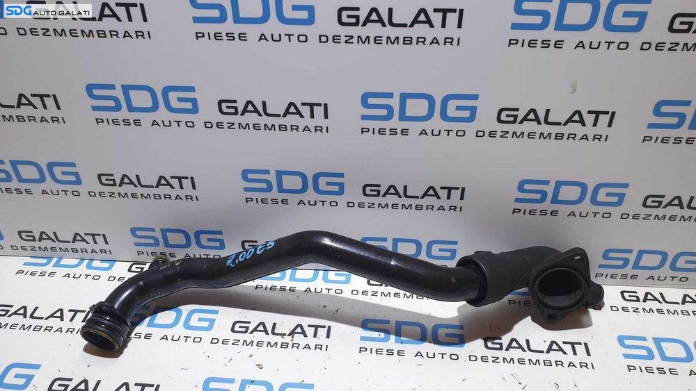 Teava Conducta Flansa Tub Tubulatura Apa Vas Expansiune Termostat Citroen C4 2.0 HDI 2004 - 2013 Cod 9646559580[M6184]