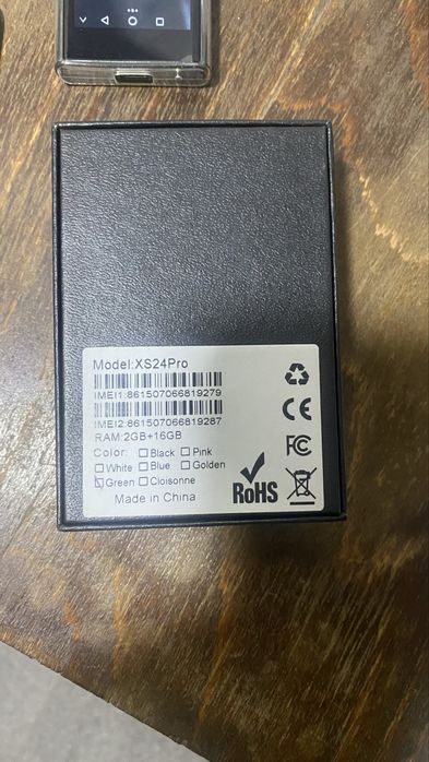 Мини телефон пълен комплект