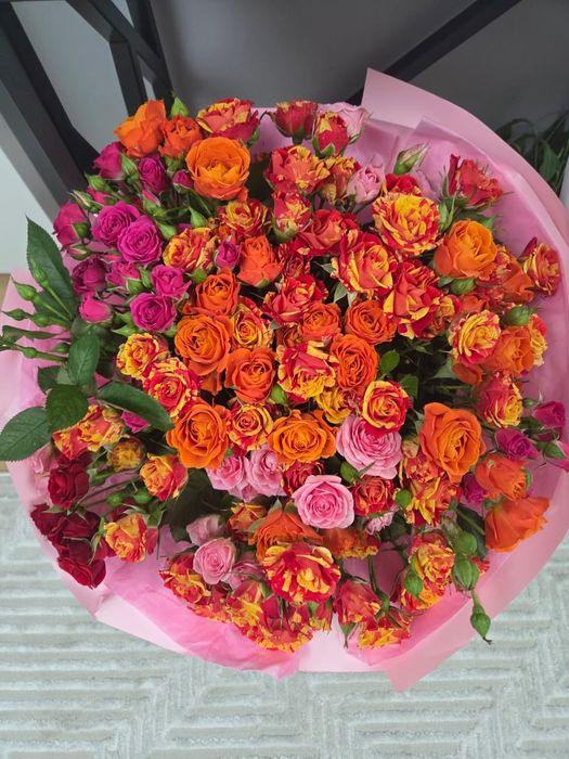 Свежие цветы, подарили утром