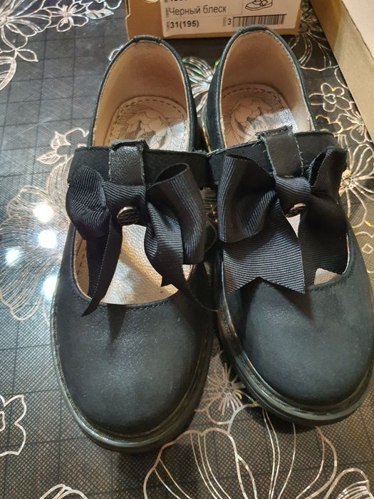 Туфли кожанные для девочки