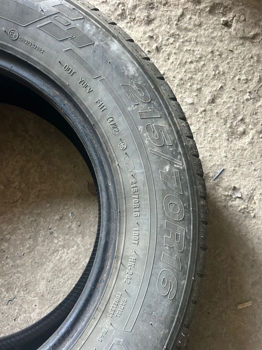 Шина, R16 215/70 летний