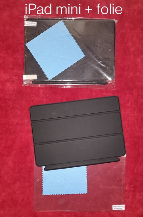 Husă iPad mini FAȚĂ cu magnet  sau SPATE dur
