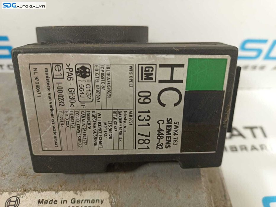 Kit Pornire Complet ECU Calculator Motor Cititor Imobilizator Chei Cheie Opel Astra G 2.0 DTI 1998 - 2007 Cod 90562575 0281001675 09131781 521500 ][L2010]