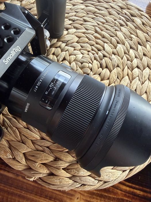 Sigma 24mm, F1.4 DG 77mm Panasonic L
