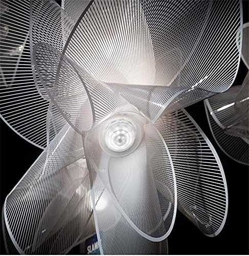 Висяща лампа за таван скандинавски ЛЕД LED полилей дизайн с бяла мрежа