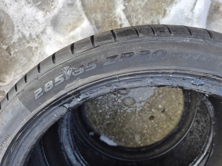2 Anvelope de VARA - 285/35/20 - PIRELLI * - APP NOI - DOT 2019 !