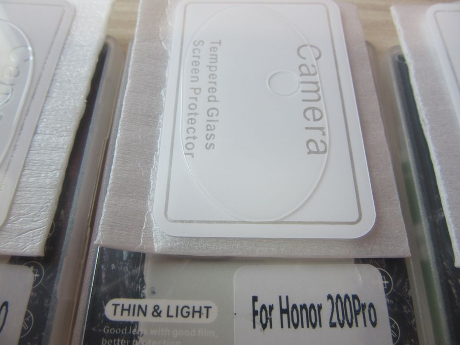 Honor 200 / 200 Lite / 200 Pro / 3D 9H Стъклен протектор за камера