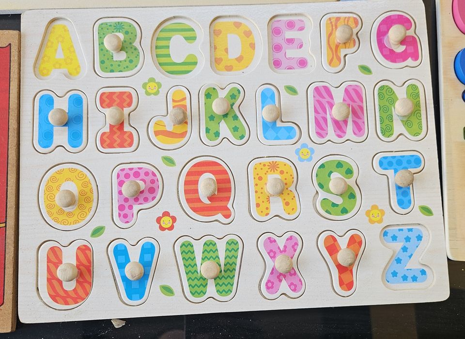 Puzzle din lemn copii