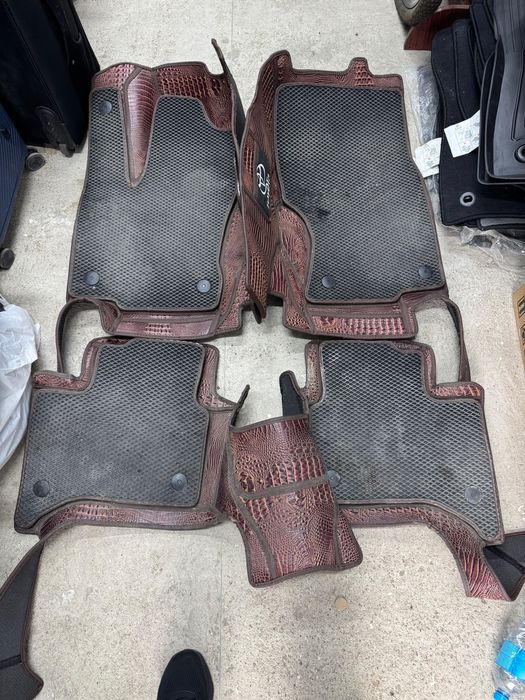 3D полики (салон и багажник) Toyota Prado 250!