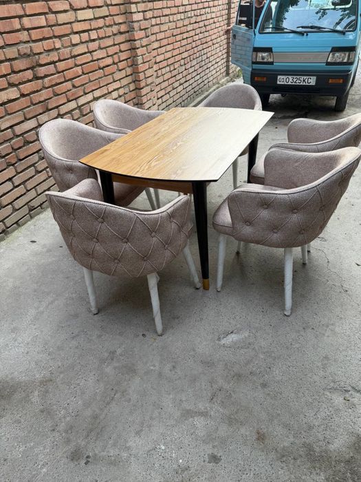 стол стул stol stul oshxona kafe uchun