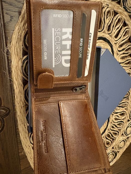 portofel piele naturala