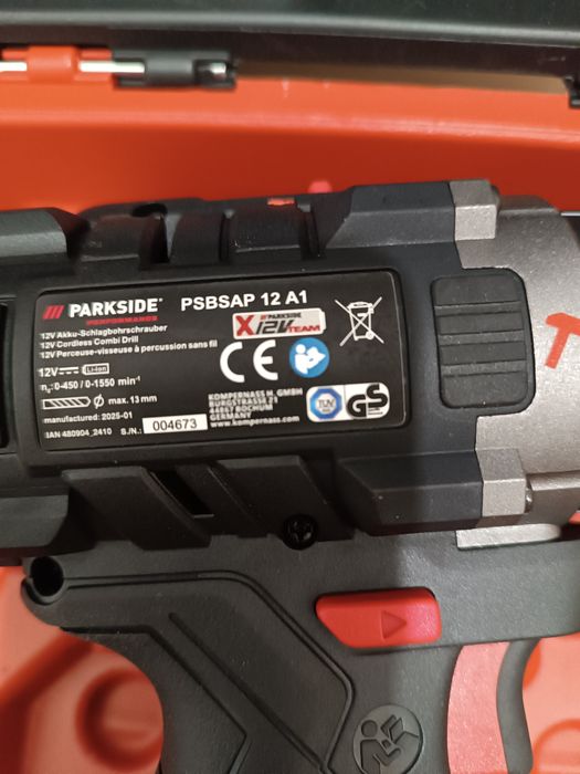 12 V - Ударен безчететков винтоверт Parkside /Парксайд Performance