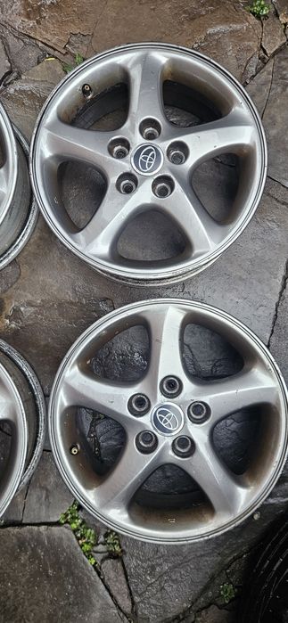 5/114.3/16 toyota auris corolla verso  avensis verso   ал.джанти  тойота версо 16 цола опция зимни гуми