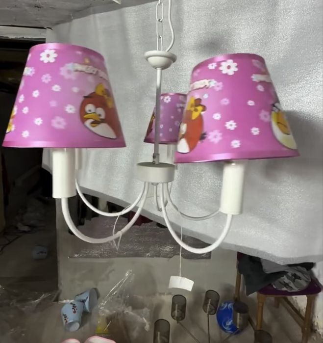 Люстра в детскую комнату