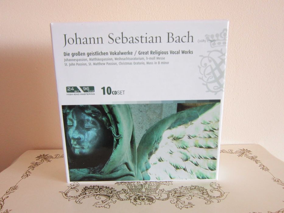 cadou deosebit Craciun  Bach Great Religious Works 10xCD-Germany 2005