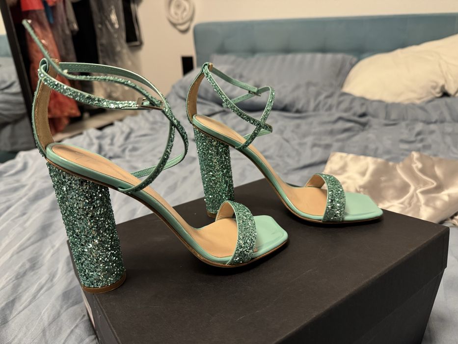 Sandale turquoise Giuseppe Zanotti
