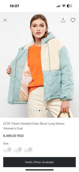 Яке lc waikiki м размер -като ново.