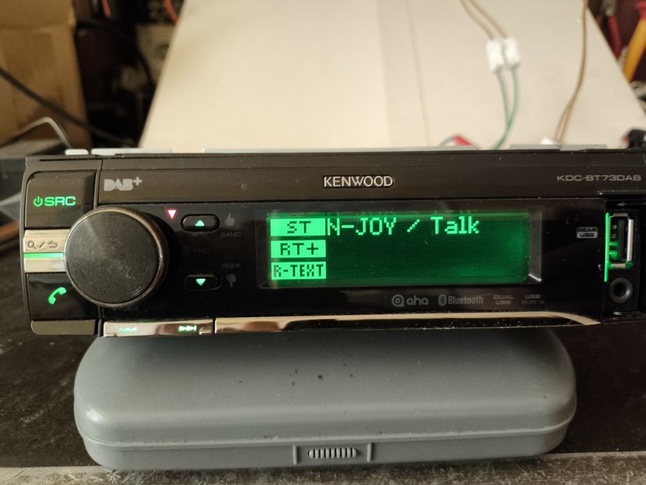 Висок клас автомобилна мултимедия Kenwood KDC-BT73DAB/DAB+ и Bluetooth