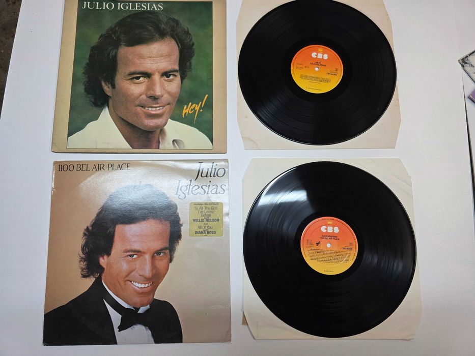 Vinil Julio Iglesias+Elton john