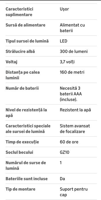 Lanternă frontală reîncărcabilă Ledlenser H7R.2