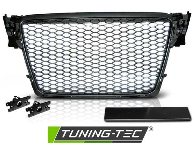Grila Audi A4 S4 B8 RS Style negru mat NOU