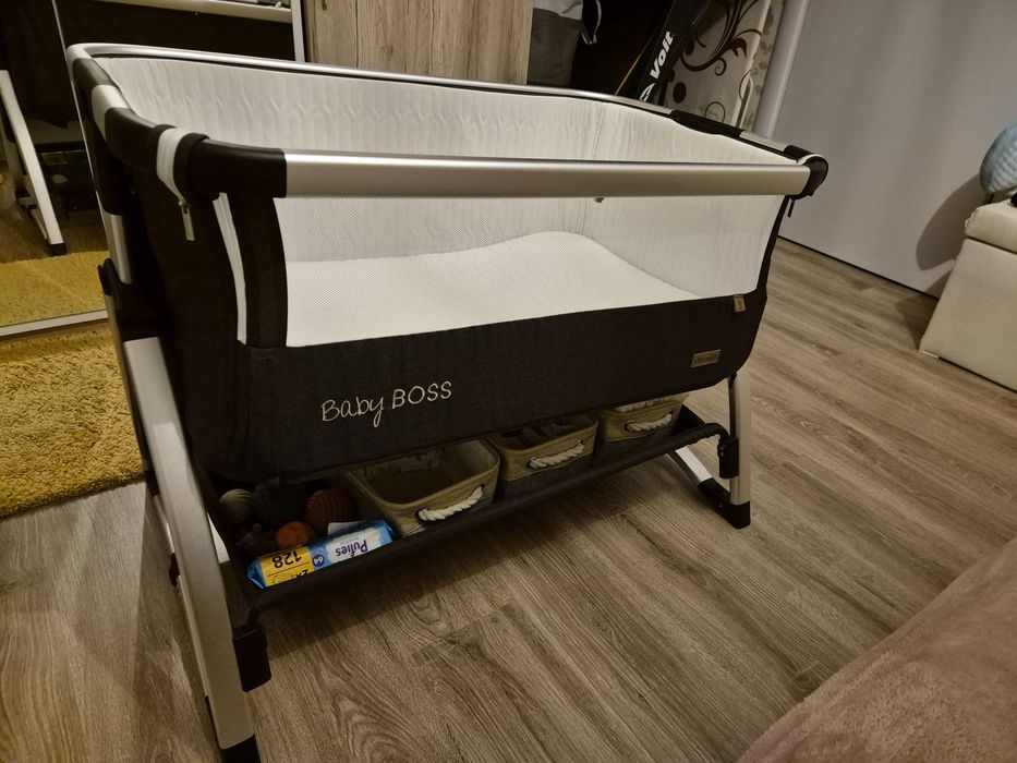 Бебешко легло Chipolino baby boss next to me
