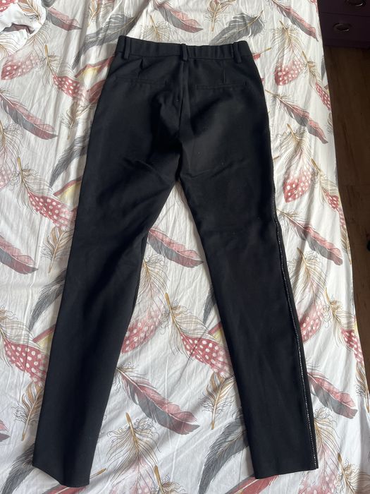 Дамски официален панталон с кант