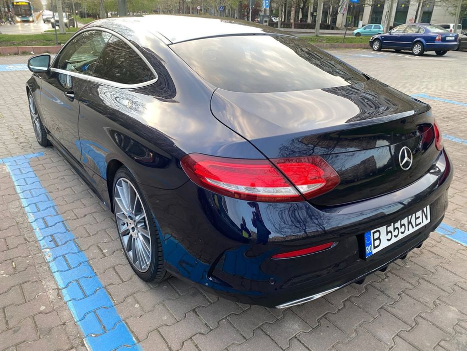 Mercedes Benz C250 coupe AMG 2.2 CDI Automat 9G-tronic 2017 Distronic Camere 360 ILS-Led €18900 TVA deductibil