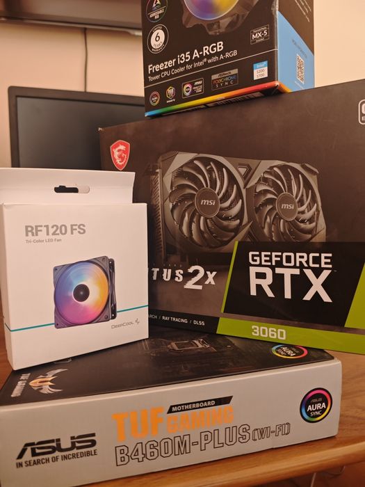 Vând PC Gaming / Workstation – RTX 3060 12GB, i5 10400F, gata de joc