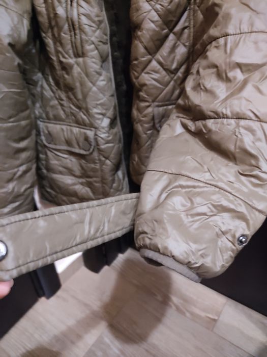 Дамско яке, цвят каки, зимно