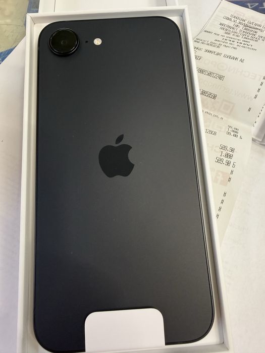 Iphone 16e black 128gb Нов!Гаранция!