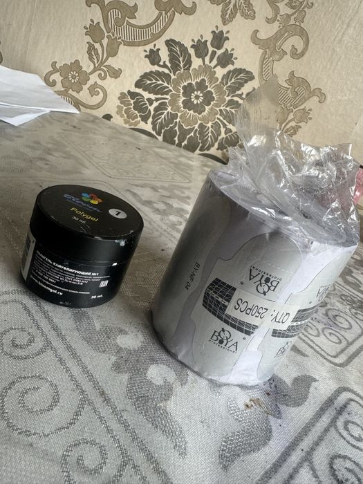 Набор для наращивания ногтей. Полигель для ногтей.