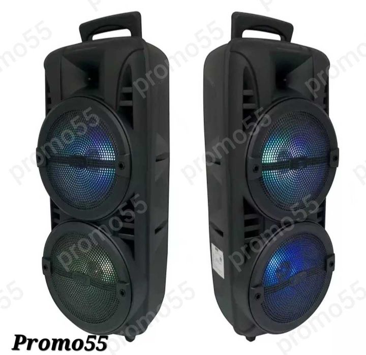 ПРОМО! Голяма Караоке Колона 60см. 16 инча Тонколона Микрофон и Блутут